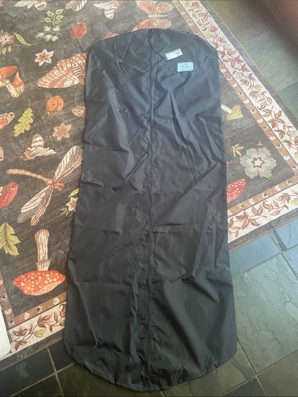 NWT PRADA Authentic Zippered Garment Bag With Logo and Tags - Picture 2 of 8